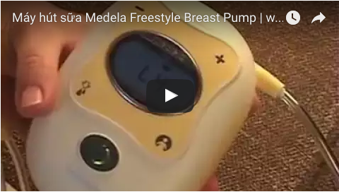 Máy hút sữa Medela Freestyle: hướng dẫn cách sử dụng