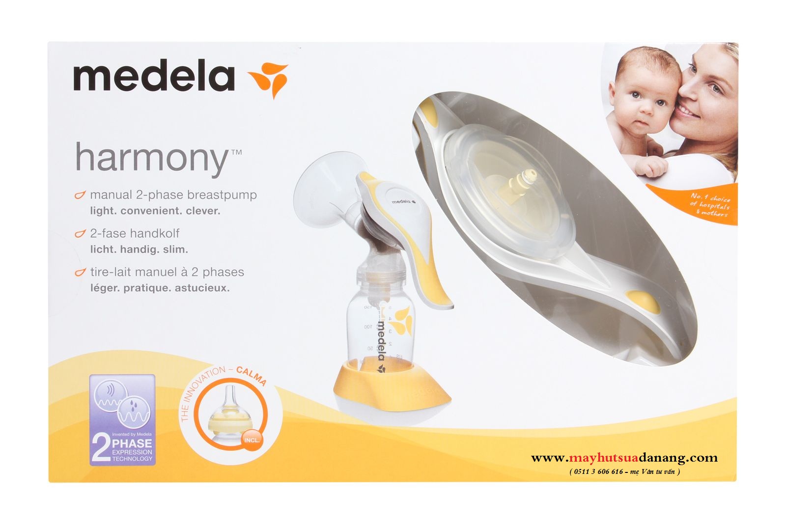 Máy hút sữa Medela Harmony : hướng dẫn cách sử dụng